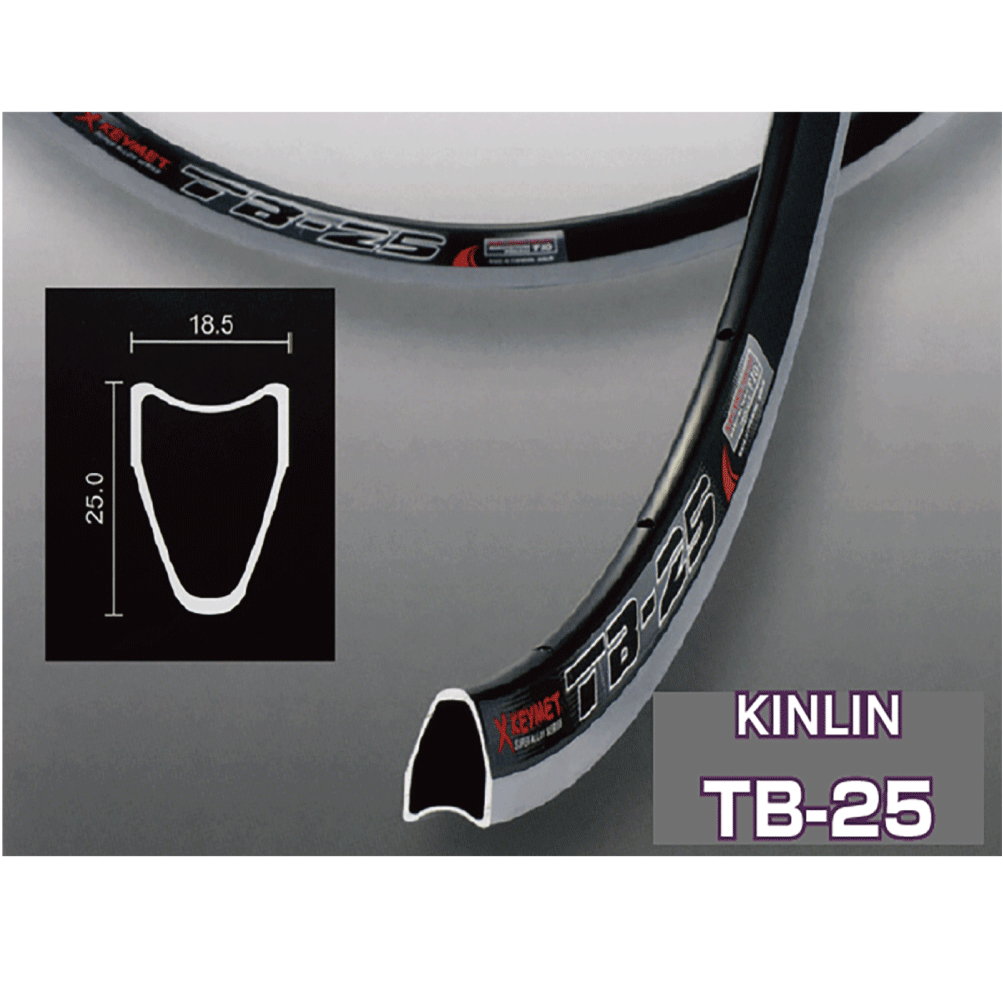 KINLIN　TB-25 チューブラー リム